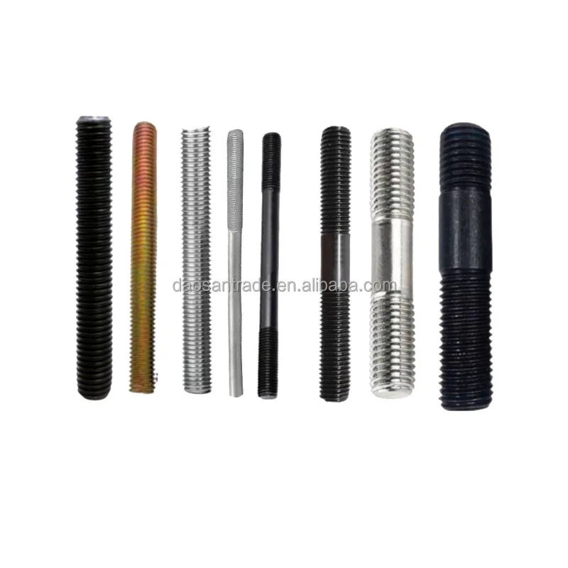Factory Supply Zinc Plated High Strength 1-3 Meter Hot Dip Galvanized Full Thread Threaded Rods Din 975 Din976