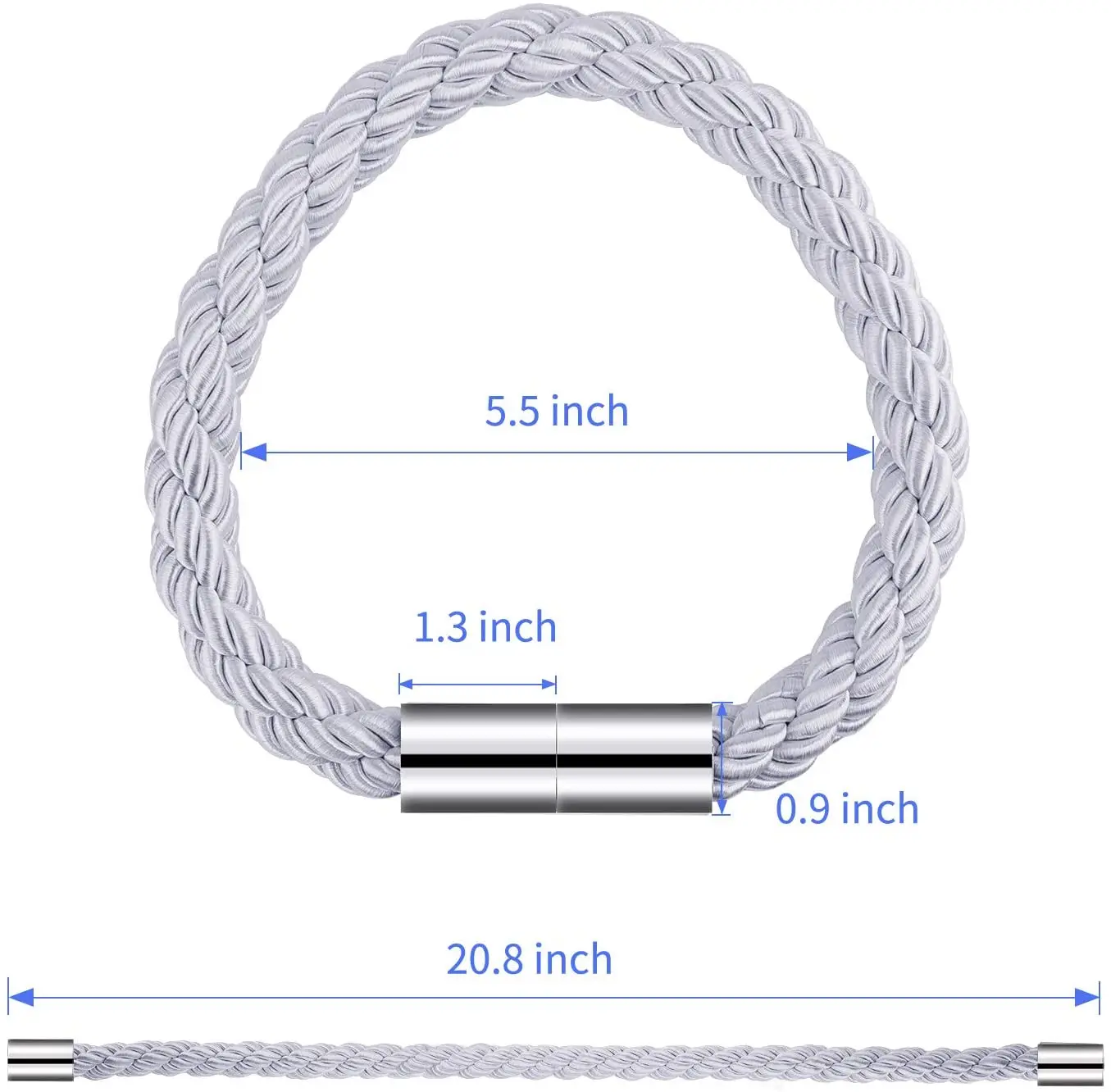 
Amazon Best Seller Decoration Curtain Accessory Home Furniture Curtain Magnetic Tieback Drape Holders Holdbacks Decorative 