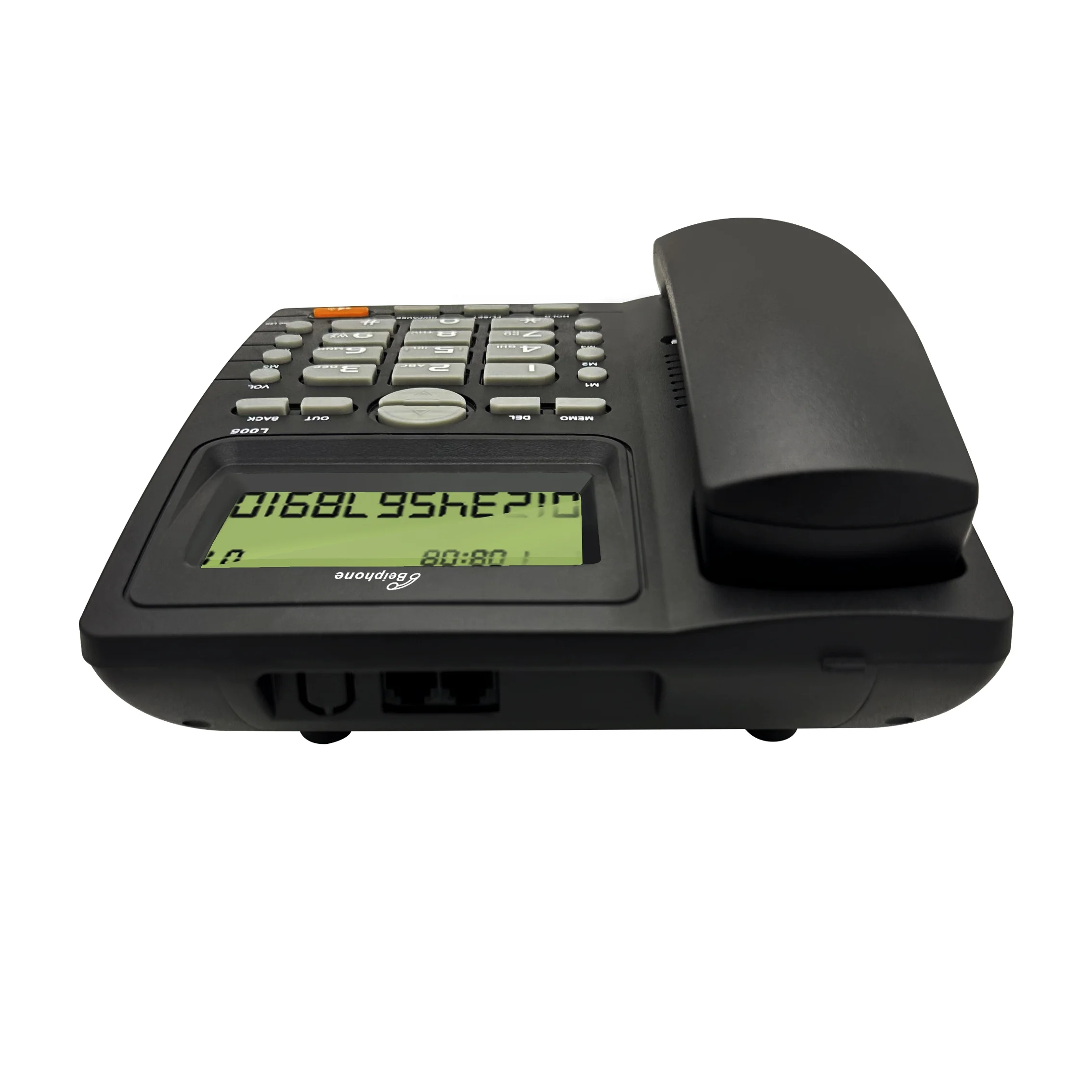 Проводной офисный домашний многофункциональный телефон с определителем номера стационарный телефон