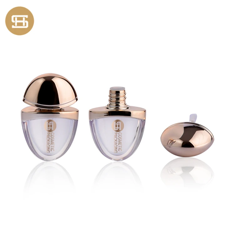 6 мл OEM роскошный высококачественный уникальный овальный Золотой глазурь для губ, контейнер для упаковки жидкой помады