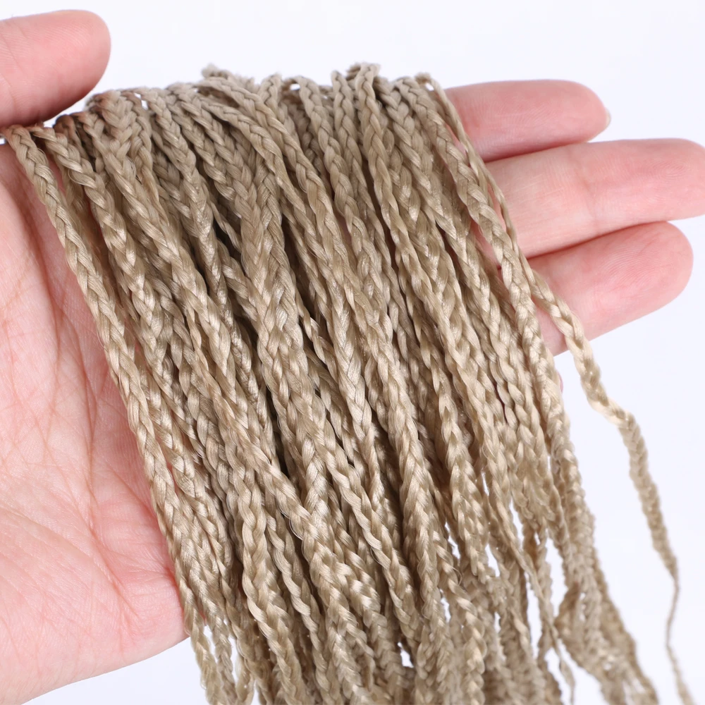 Hot selling 28inch long thin zizi braid colorful box braids Micro knot ZIZI braiding hair synthetic crochet hair extension