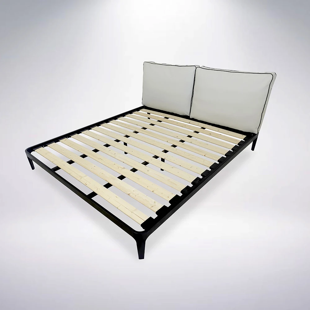 
Life Home Premiere Classic Modern Latest Slat Support King Size Platform Wooden Bed 