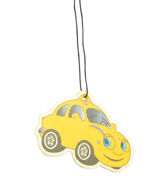 New design Scented Absorbable Eco-friendly Material Custom Paper Car Hanging Air Freshener with Logo
