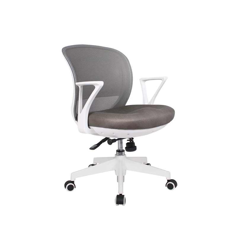 Mid Back Student Office Chair Adjustable Comfortable Mesh Office Swivel Chair