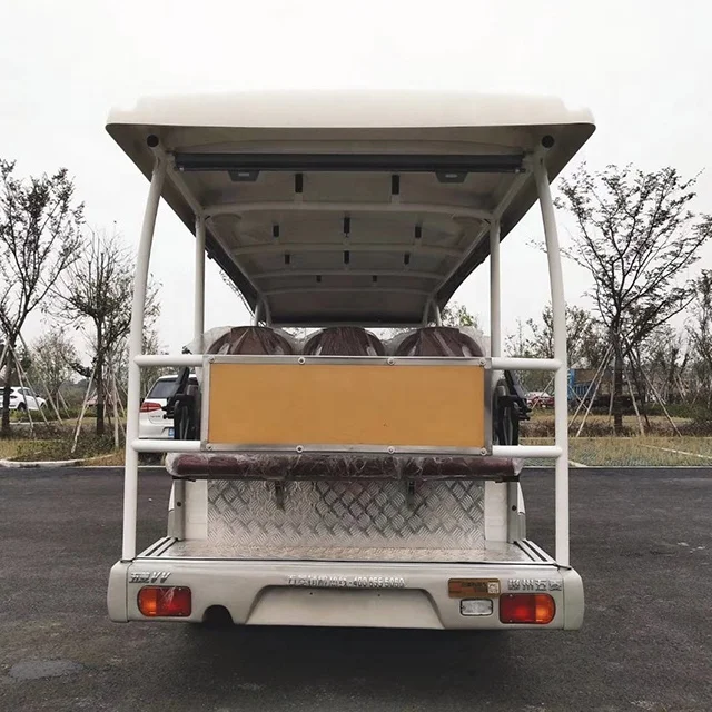 Luxury type off road electric tourist sightseeing bus on sale