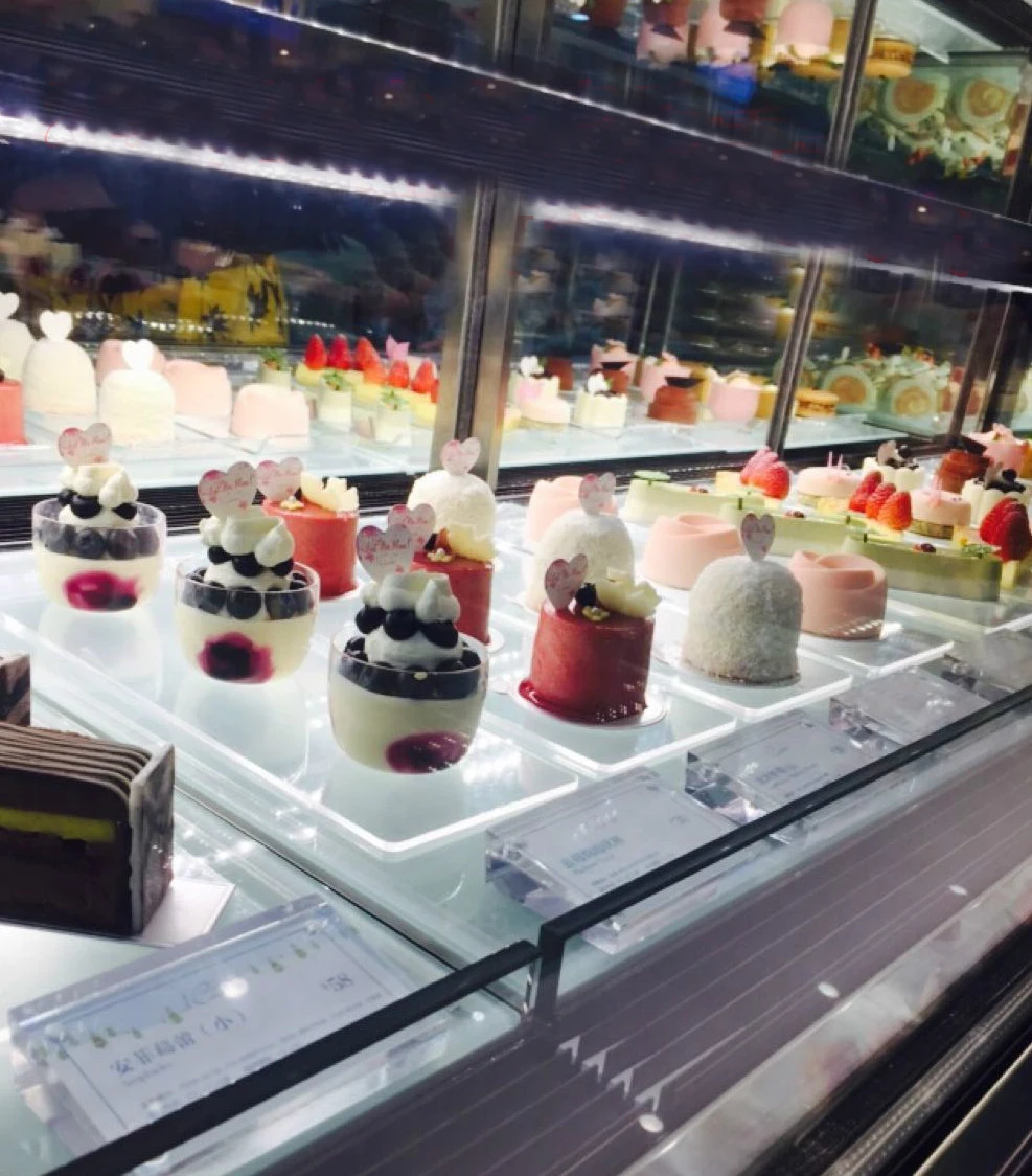 New Acrylic Cake Chassis Freezer Pastry Pastry Tray Refrigerator Showcase Bottom Support Shelf Pallet Photography Board