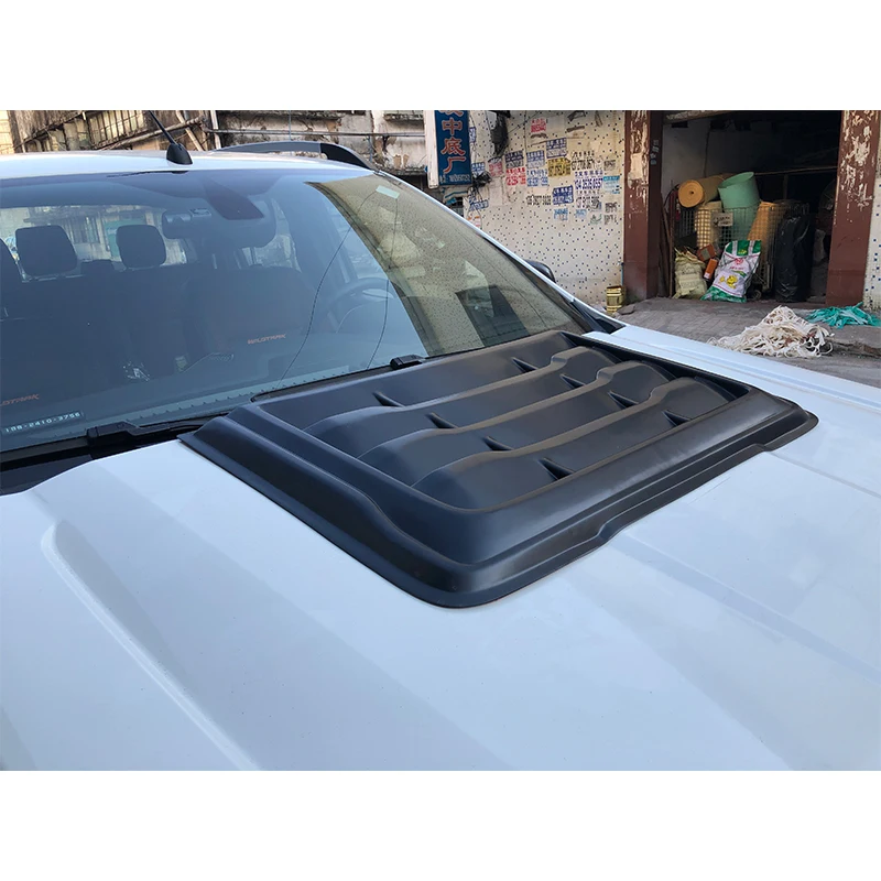 pickup 4x4 accessories Black ABS Plastic hood scoop cover for ranger raptor 2012+