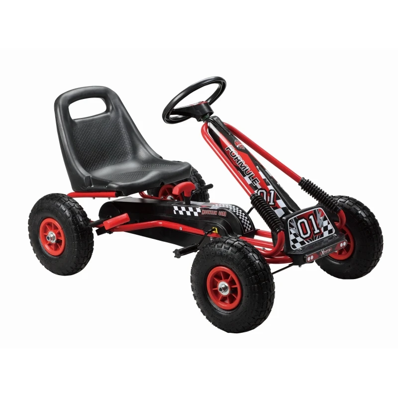 Outdoor Four Wheel Pedal Kart Ride For Children