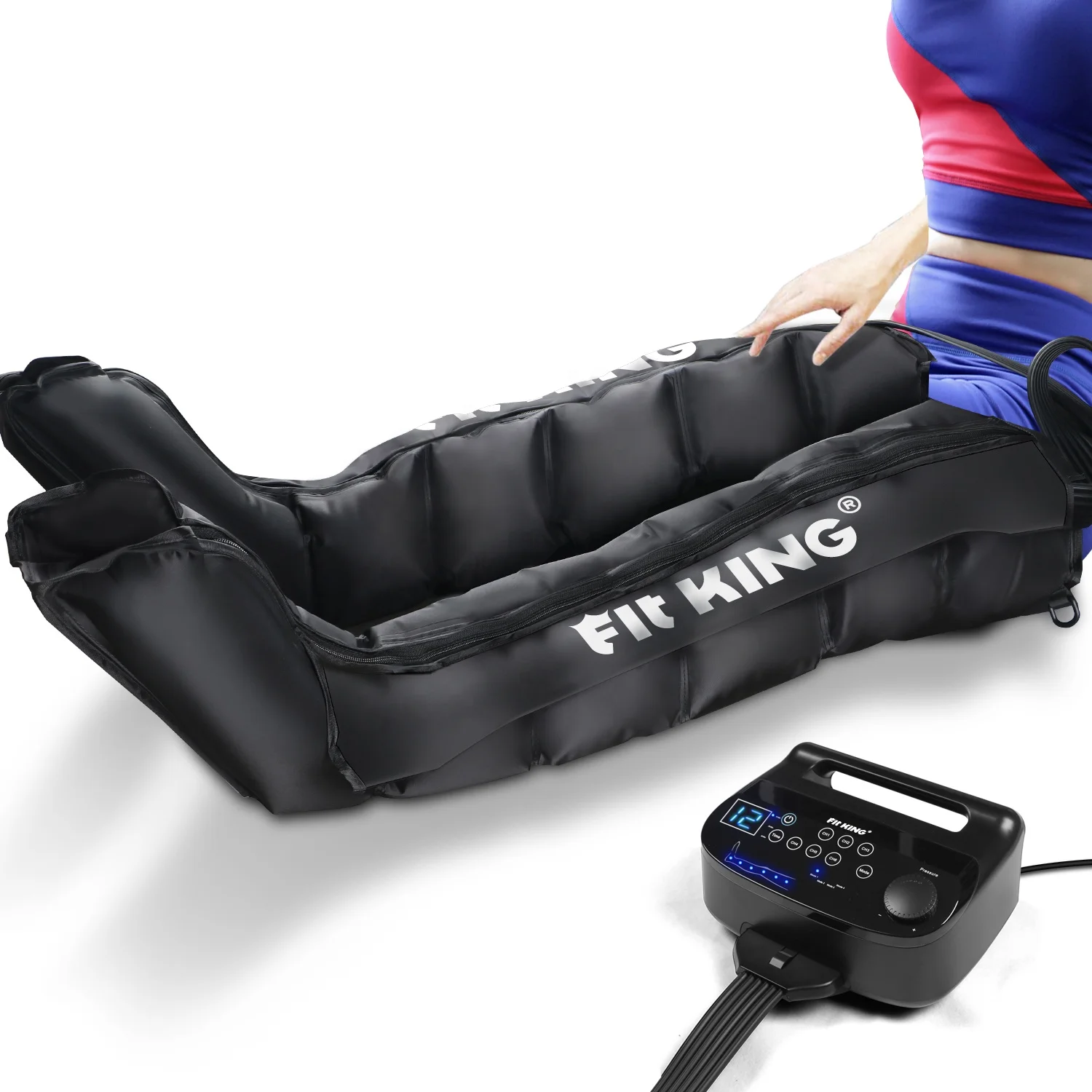 Air Pressure compression boot lymphatic drainage massager system compression recovery boots recovery lymphatic drainage massager