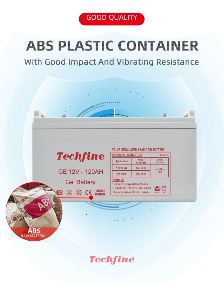 Deep Cycle Agm Battery 12V 100ah 120ah 150ah 200ah 250ah 300ah Home Power Battery Storage