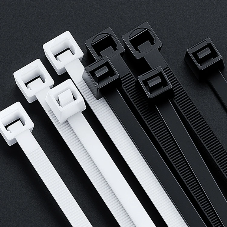 Hot Sale  tie wraps Heat And High Temperature Resistance Black Zip Tie Multifunctional Practical nylon Cable tie wraps