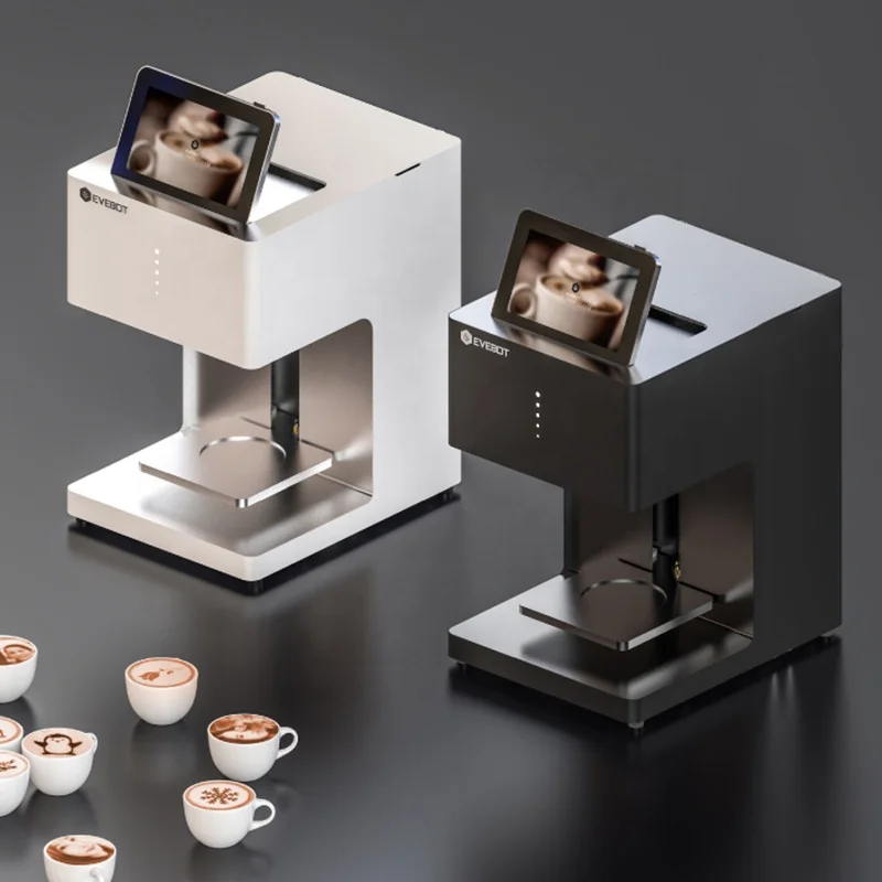  The fastest smart automatic 3D wifi coffee printer/coffee latte art printe/foam milk printer with edible ink