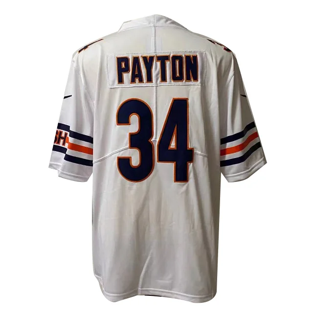 Popular Bear #34 Walter Payton Stitched Chicago Team American Football Jersey Cheap Walter Payton Jerseys On Sale