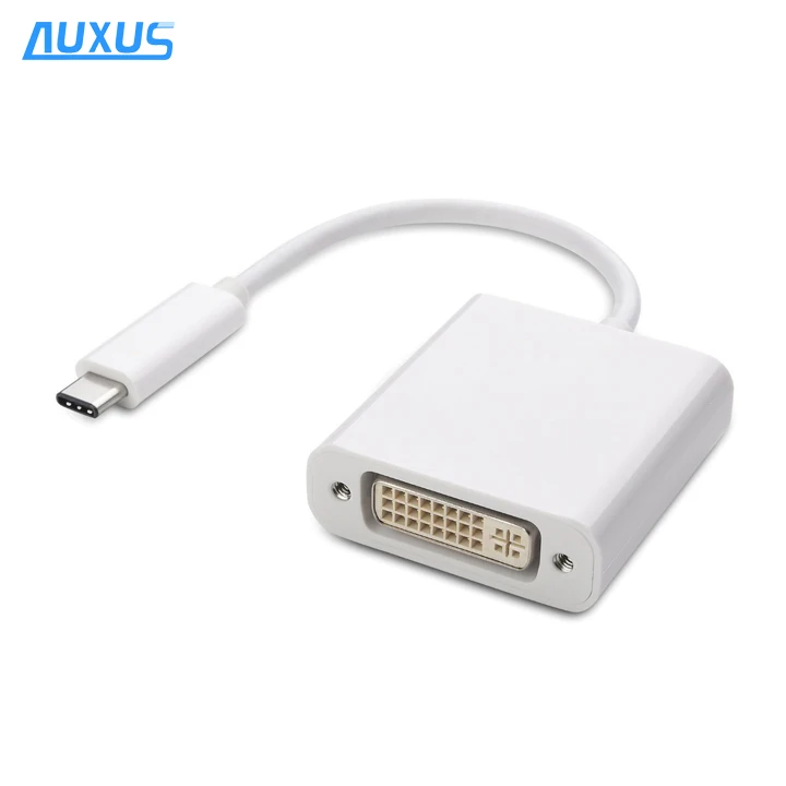 USB 3 1 Супер Скорость Кабель-адаптер Высокое качество Тип C мужчина к DVI 24 + 5 женщина