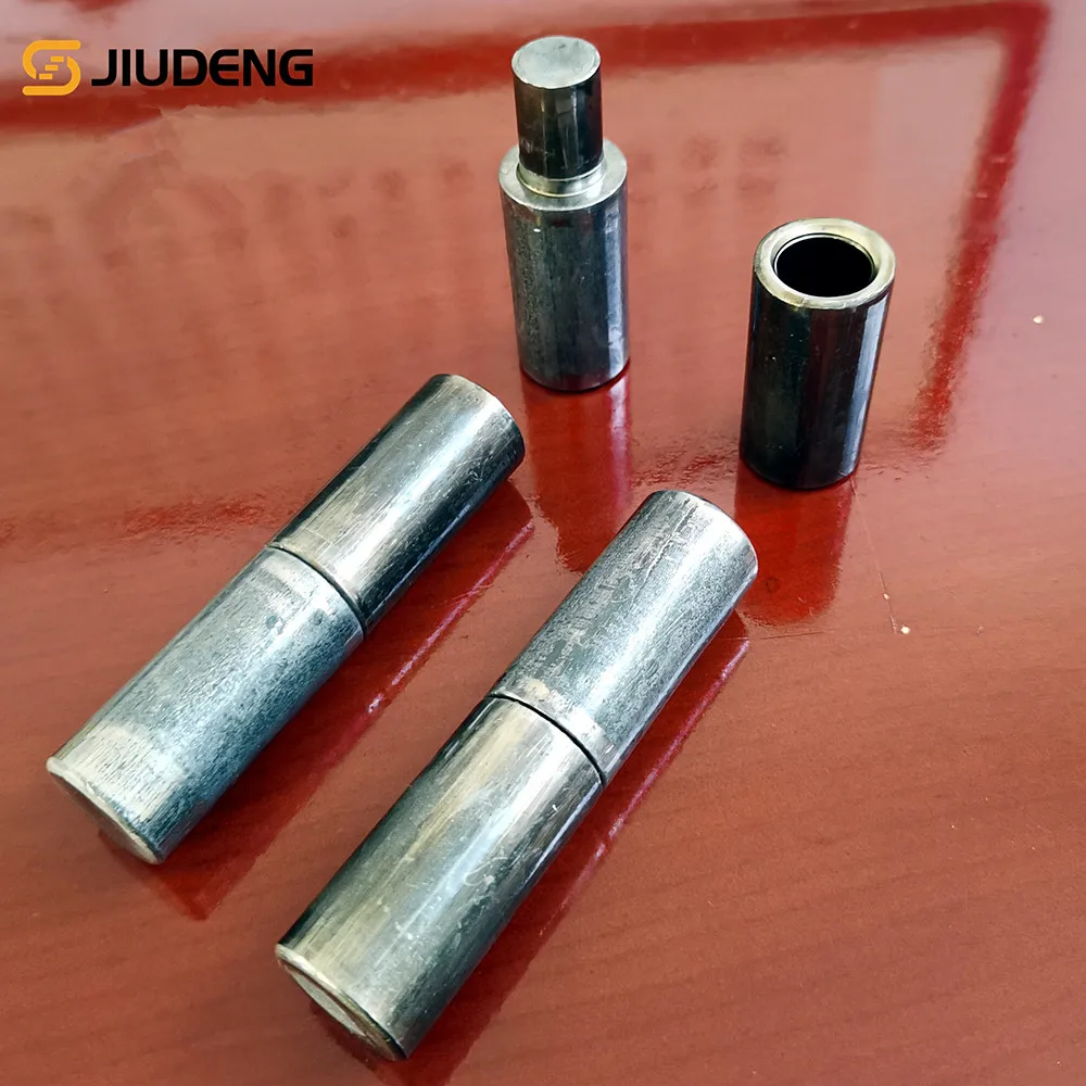 Jiudeng Tool Heavy Duty Good Price Round Tube Welded Steel Gate / Door / Window Bar Hinge