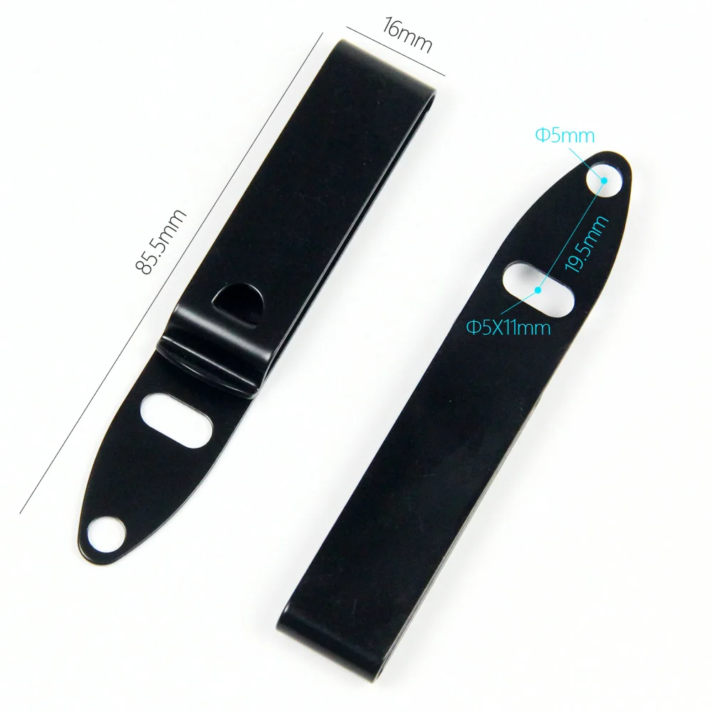 Stainless Steel Grip Hook Belt Clip Loop With Mounting Hardware for IWB  Kydex Leather Hybrid Holster