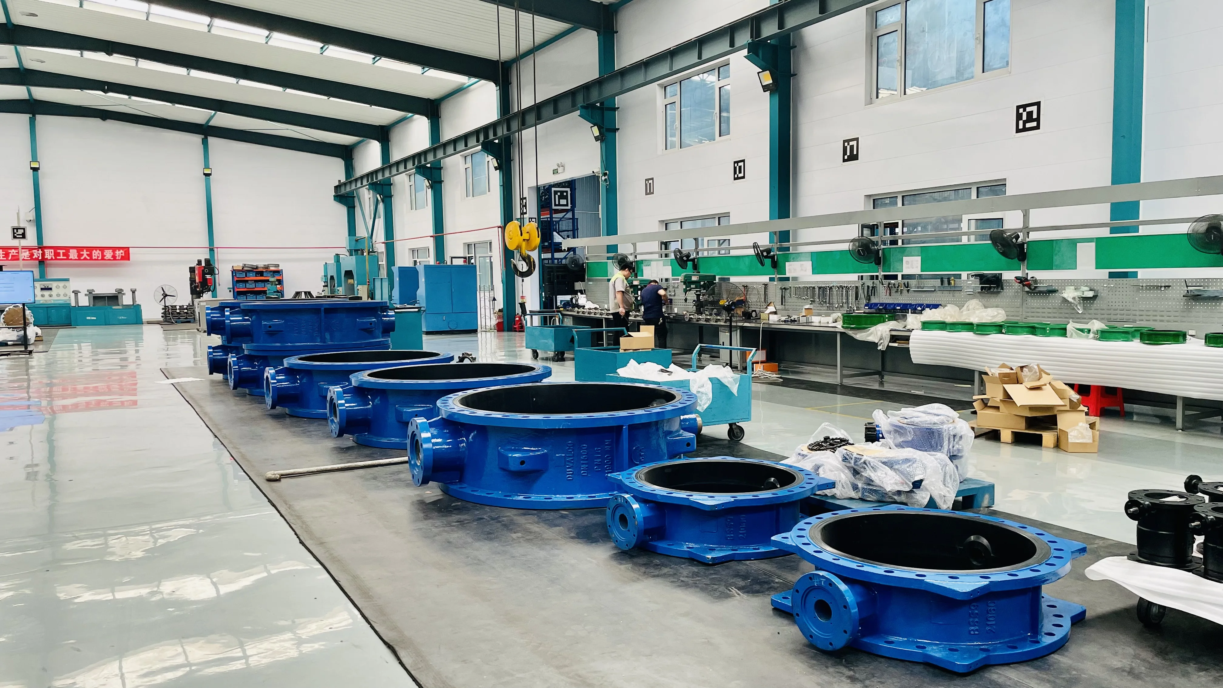 
Ductile iron DN2000 Butterfly valve from ISO/CE factory 