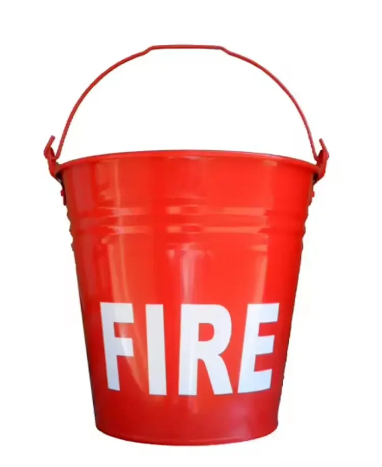 Fire Extinguisher 10L Steel Bucket fire main buckets