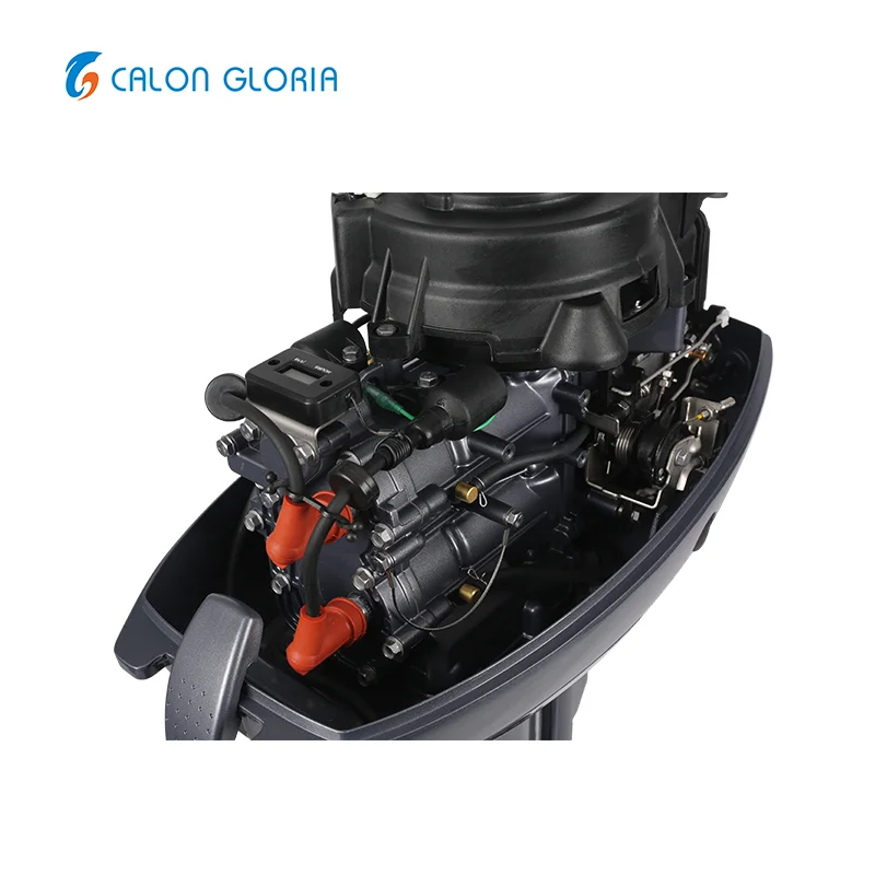 CE Approved Good Quality 15HP 2 stroke Boat Engine Outboard Motor Fuera de borda marine motor supplier gasoline boat engine