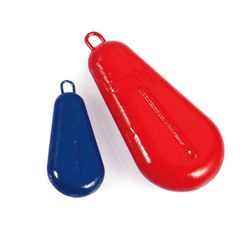 plomadas pesca leaf-shaped with loop fishing lead weight plomadas fishing sinker  20g-200g