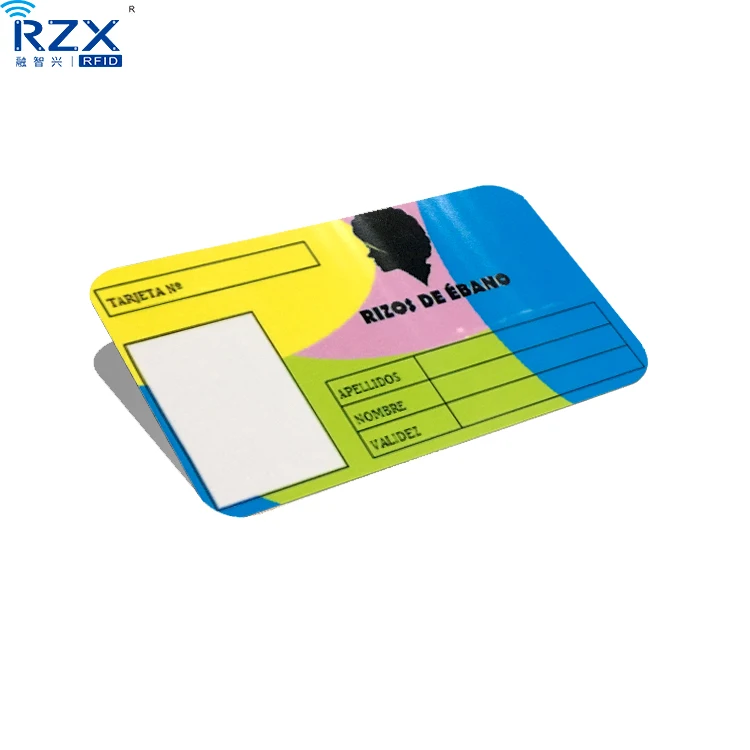 Customized PVC ID Card CR80 85.5*54MM for Vip Event Badge Student Employee Cards