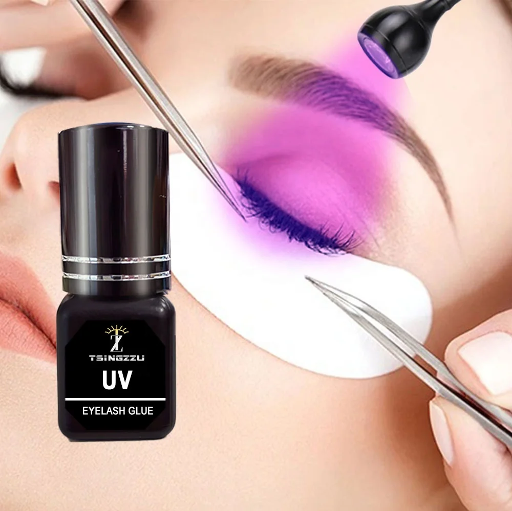5W Ultraviolet LED Silent Pedal Switch Lamp beam light For Eyelashes Grafting UV  False Eyelash Grafting Adhesive Floor Lamp