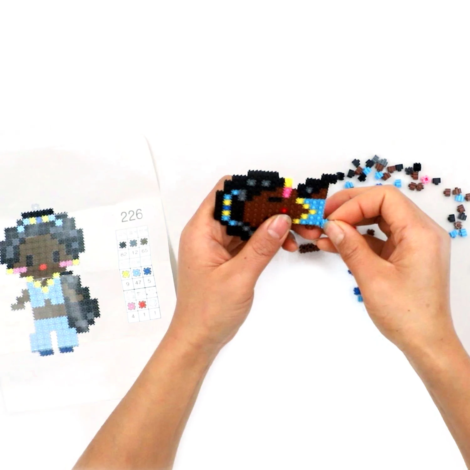 DIY Kids Puzzle Toy Blocking Building Blocks Toy Promotion Gift Handmade Educational Toys Bricks for Kids Boys Girls Adults