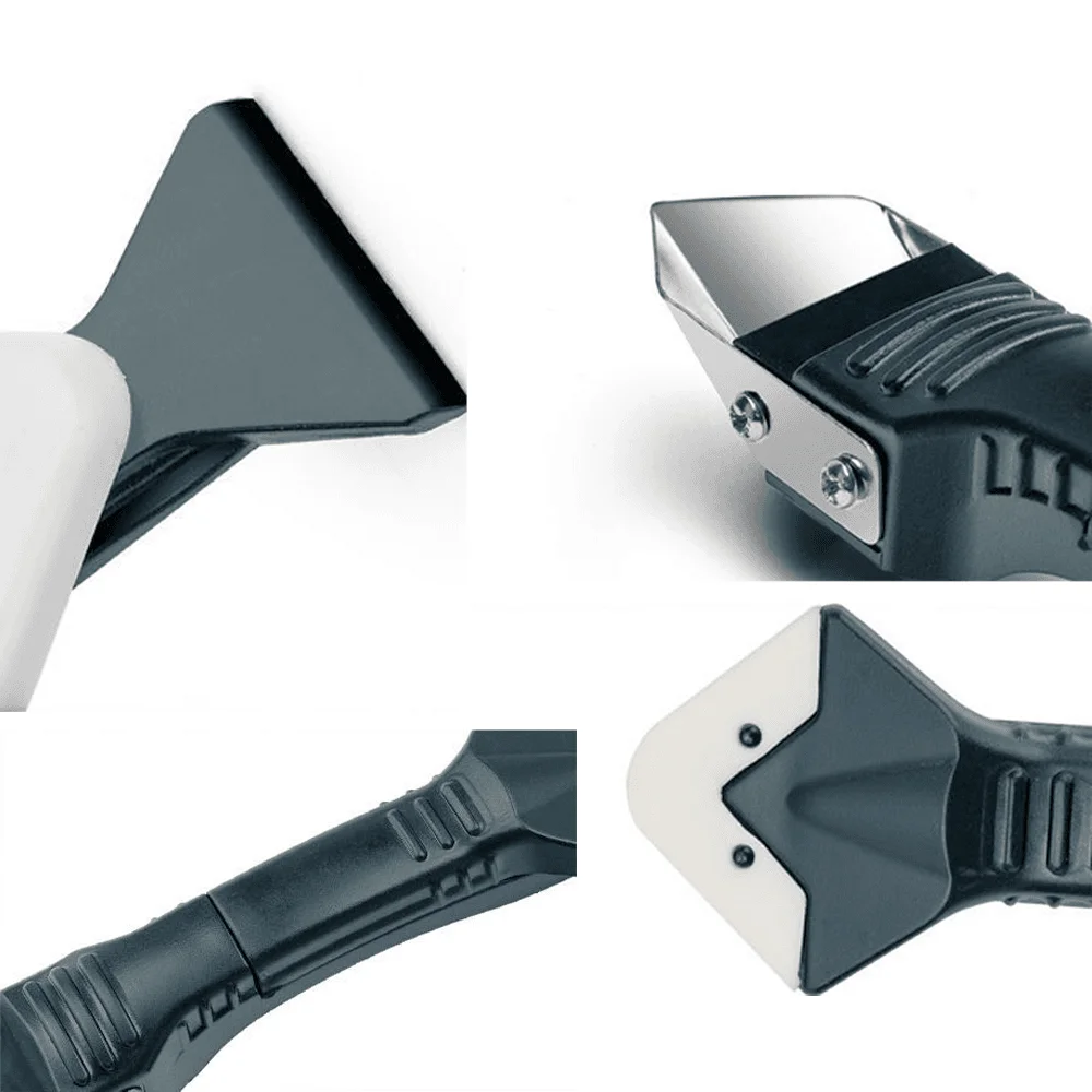 3 in 1 nozzle applicator for ceramic tile or brick slurry scraper revolving caulking tools