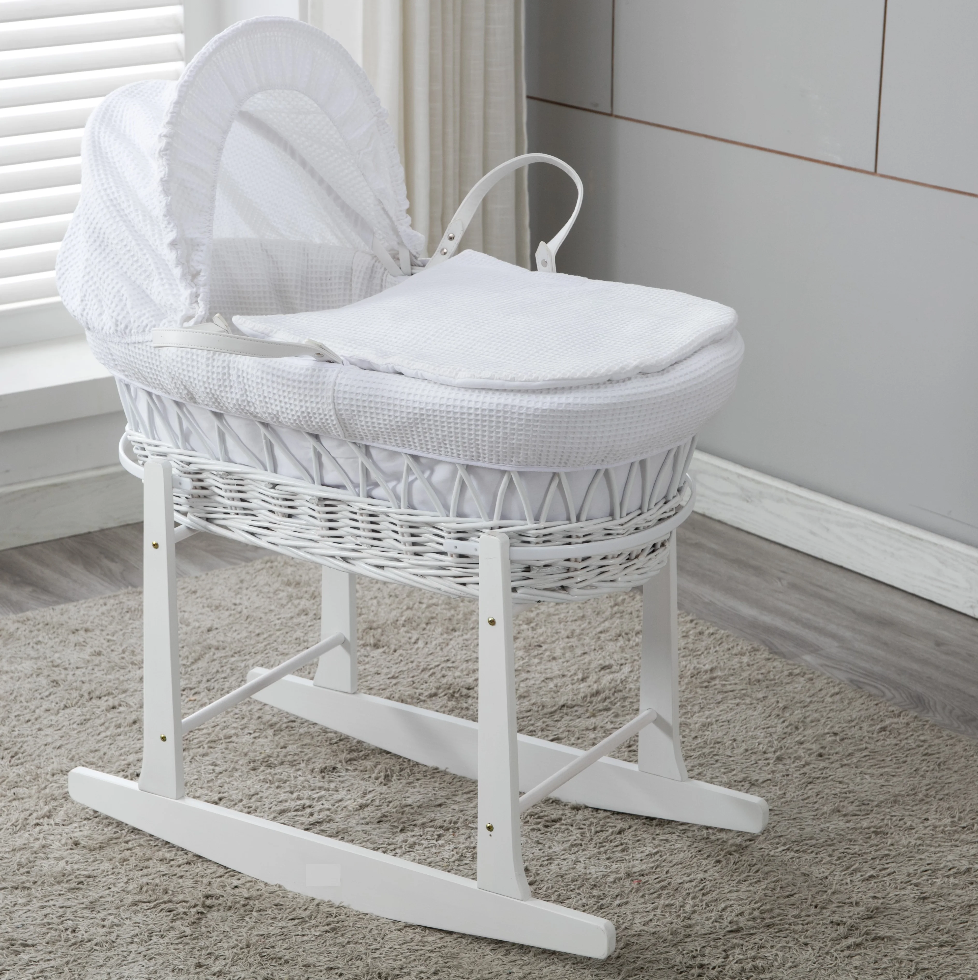 Baby Moses Basket With Stand Factory Basket Bassinet Wicker Bassinet Cradle