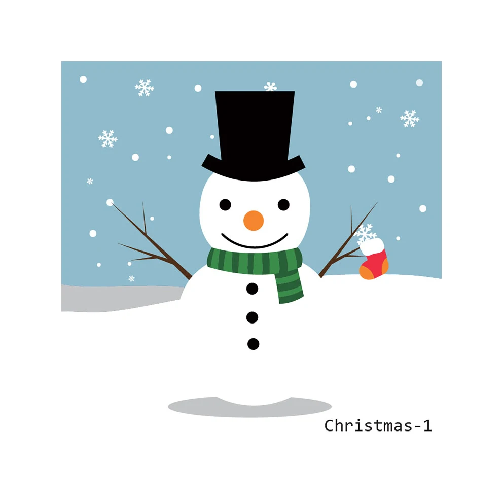 Paint by Numbers Deer Oil Painting Animals Pictures Snowman Bear Penguin Sale Home Decoration Artwork Christmas Gift Kid Gifts