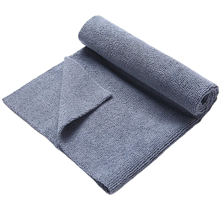 Custom Logo and Packing Multi-Purpose Absorbent Tear-Off Edgeless Microfibre Towel Roll Rag Kitchen Microfiber Cleaning Cloth