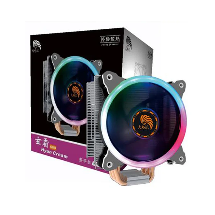 Оптовая продажа с фабрики медь теплоотвод вентилятором Rgb