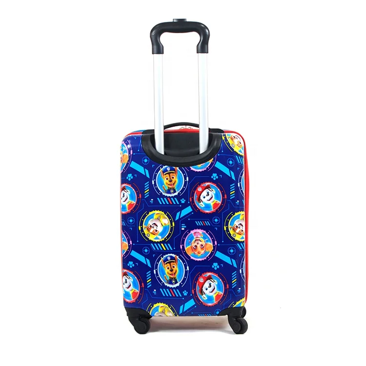 
Waterproof OEM 18 inch easy-pulling trolley bags kids luggage suitcase with adjustable pull handle 