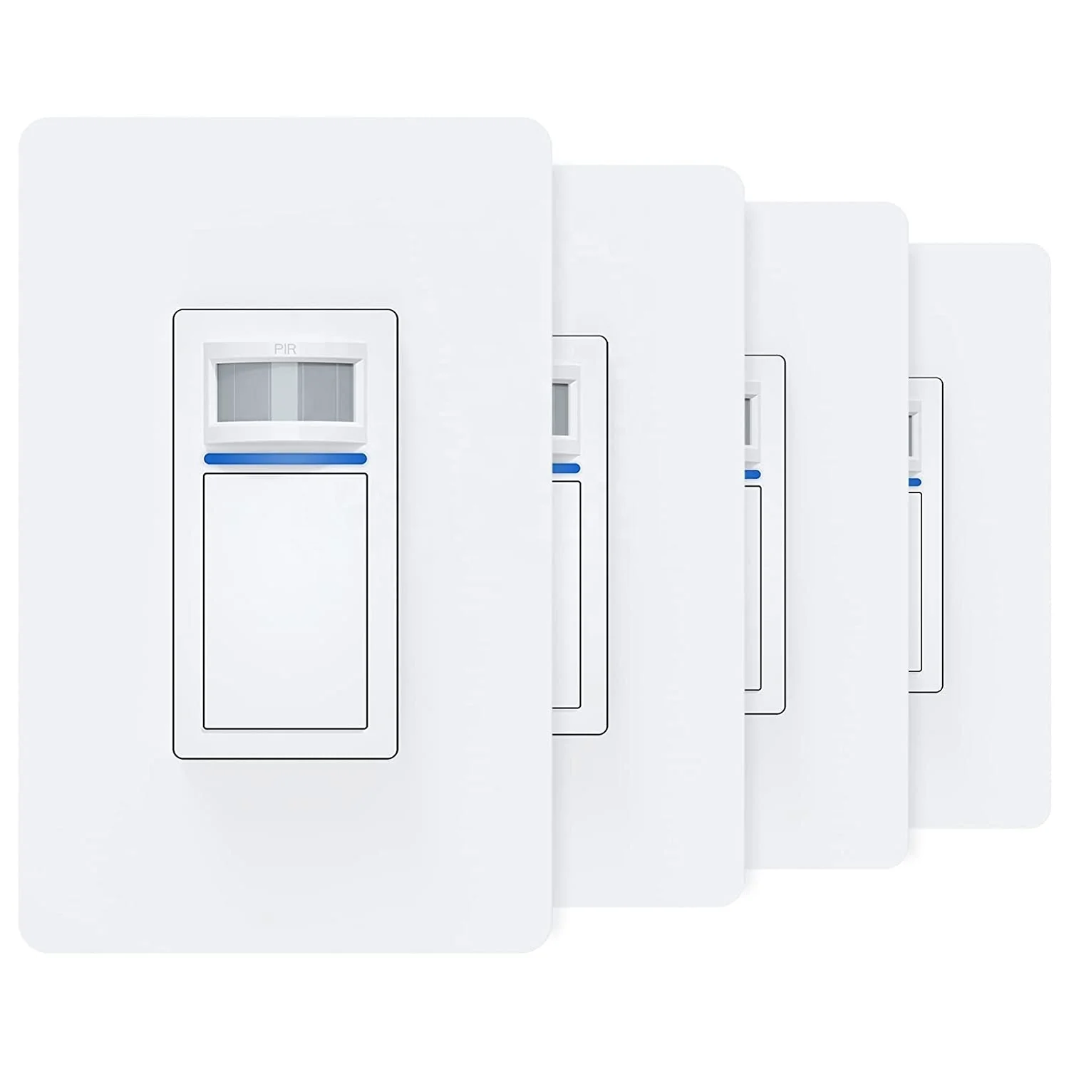 Occupancy Motion Sensor Light Switch PIR Infrared Motion Activated Wall Switch