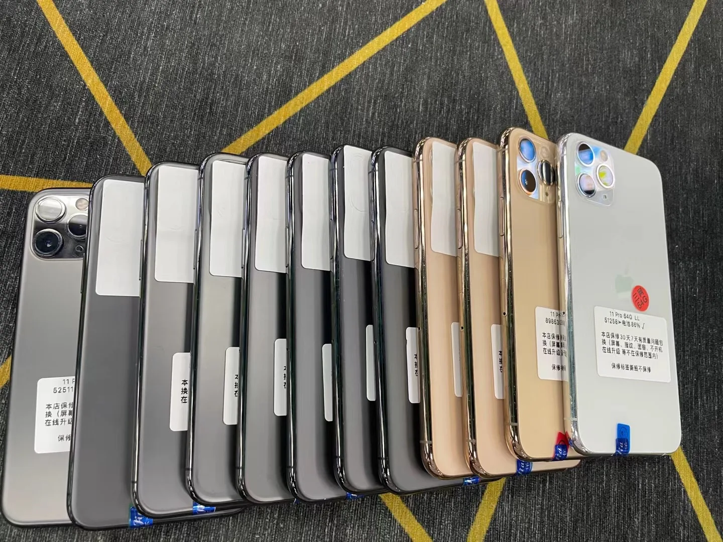 Качество класса А + мобильный телефон для iPhone 11 12 Pro Max Mini XS 6 7 8