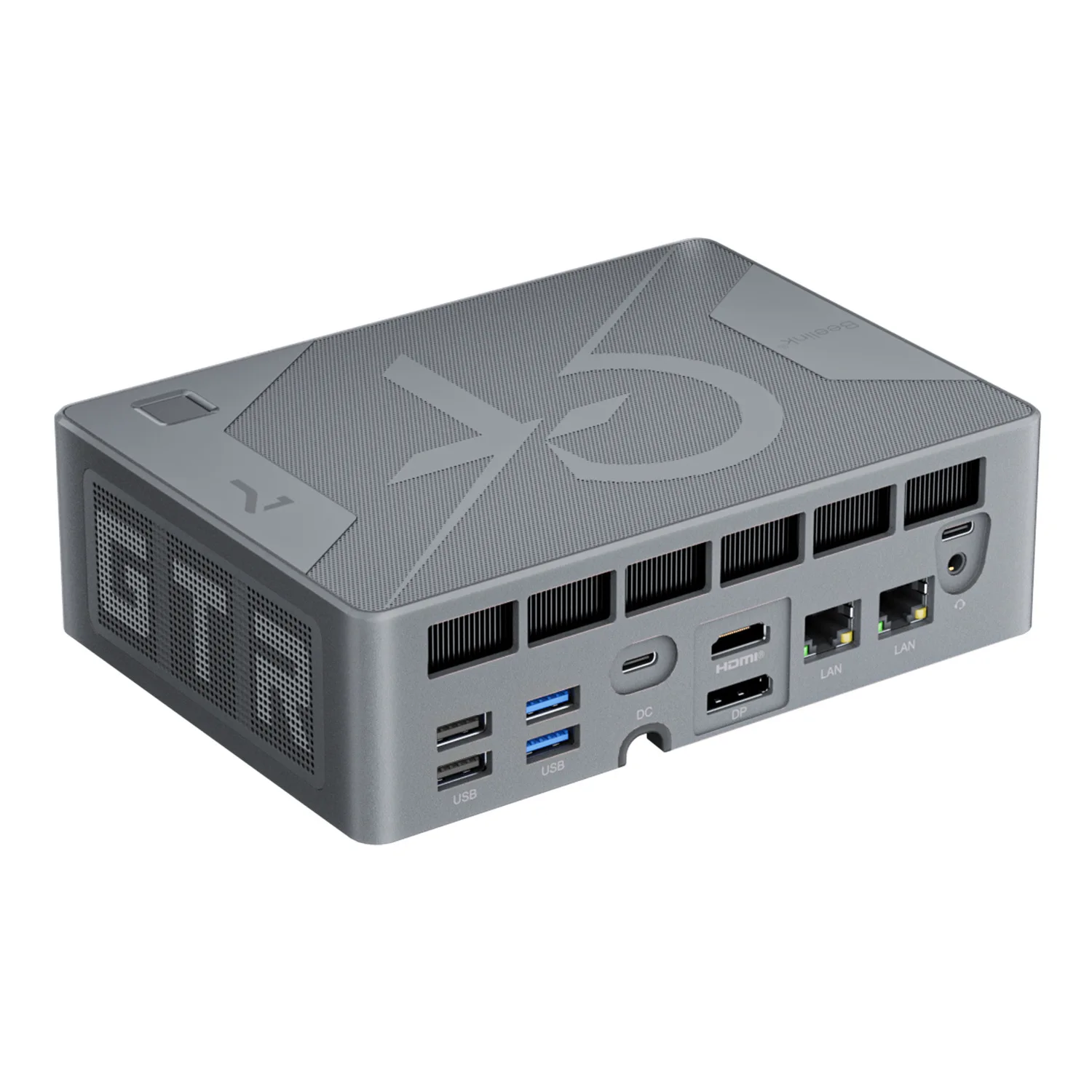 Beelink GTR7 R7 7840HS Mini Pc Gaming Magnetic Power 32G DDR5 RAM 1T M.2 NVME SSD RJ45 4K UHD Dual HD for Ryzen7 windows 11 pc