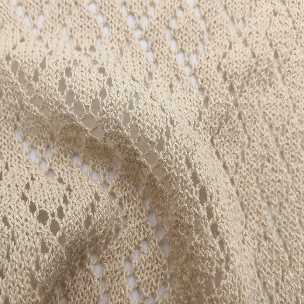 High Quality Combed Cotton Blended Yarn Fancy Linen Fabric Handmade Knitting and Crochet Yarn