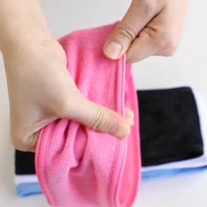 2022 OEM Popular Women Shower Yoga Makeup Spa Soft Skin-friendly Headband