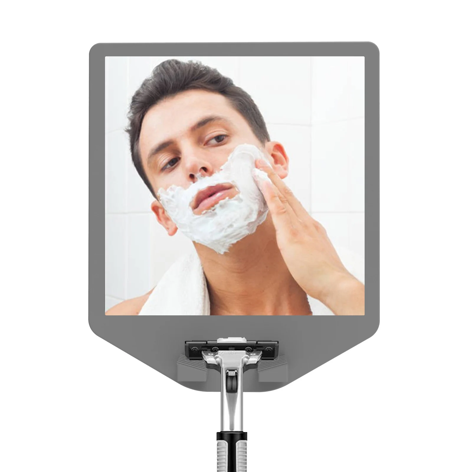 New Silicone Razor Holder Anti-Fog Mirror for Better Life Improved Visibility and Safety for Household Bathroom Accessories