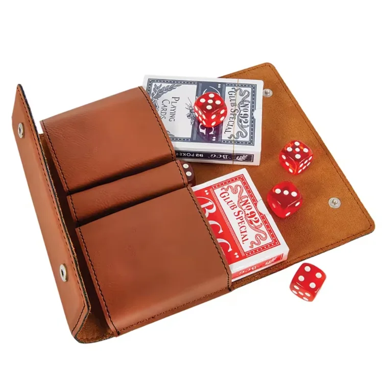 Оптовая продажа, две пары кожаных чехлов для покера