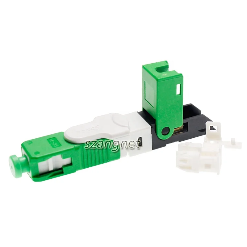 Mechanical Fiber Optic Connector Field Installable SC Connector for FTTH Drop Cable