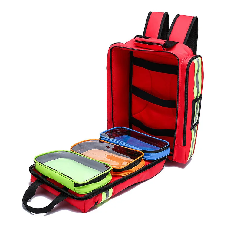 Earthquake disaster self-rescue disaster prevention backpack civil defense household emergency rescue bag portable first aid kit