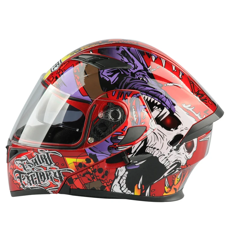 Helmet manufacturer wholesale modular full face motorcycle helmet