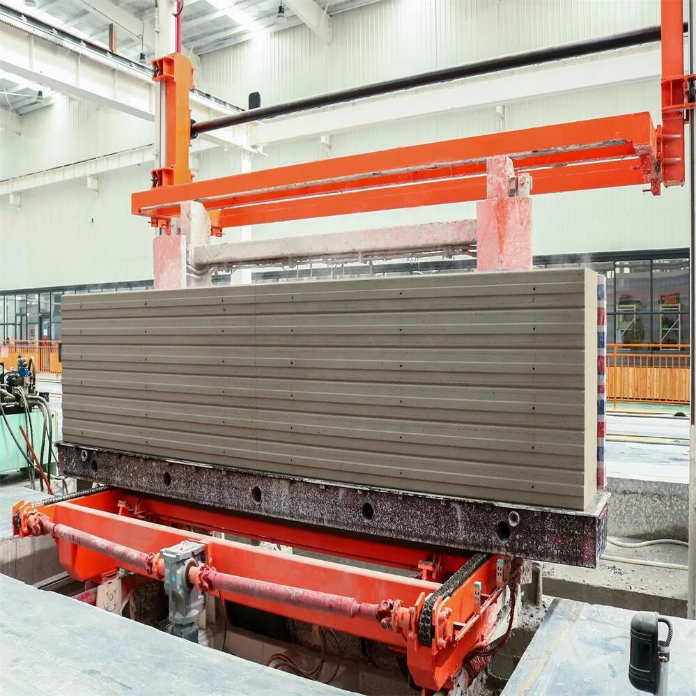 steam concrete gas aac block manufacturing plant light weight brick making machine