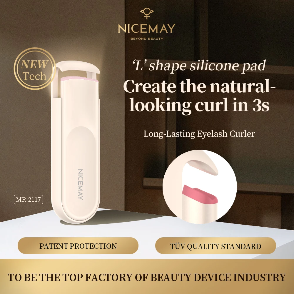 Nicemay Recourbe Cil Piegaciglia Wimpernzange Rizador De Pestana Penjepit Pelentik Bulu Mata electric eyelash curler