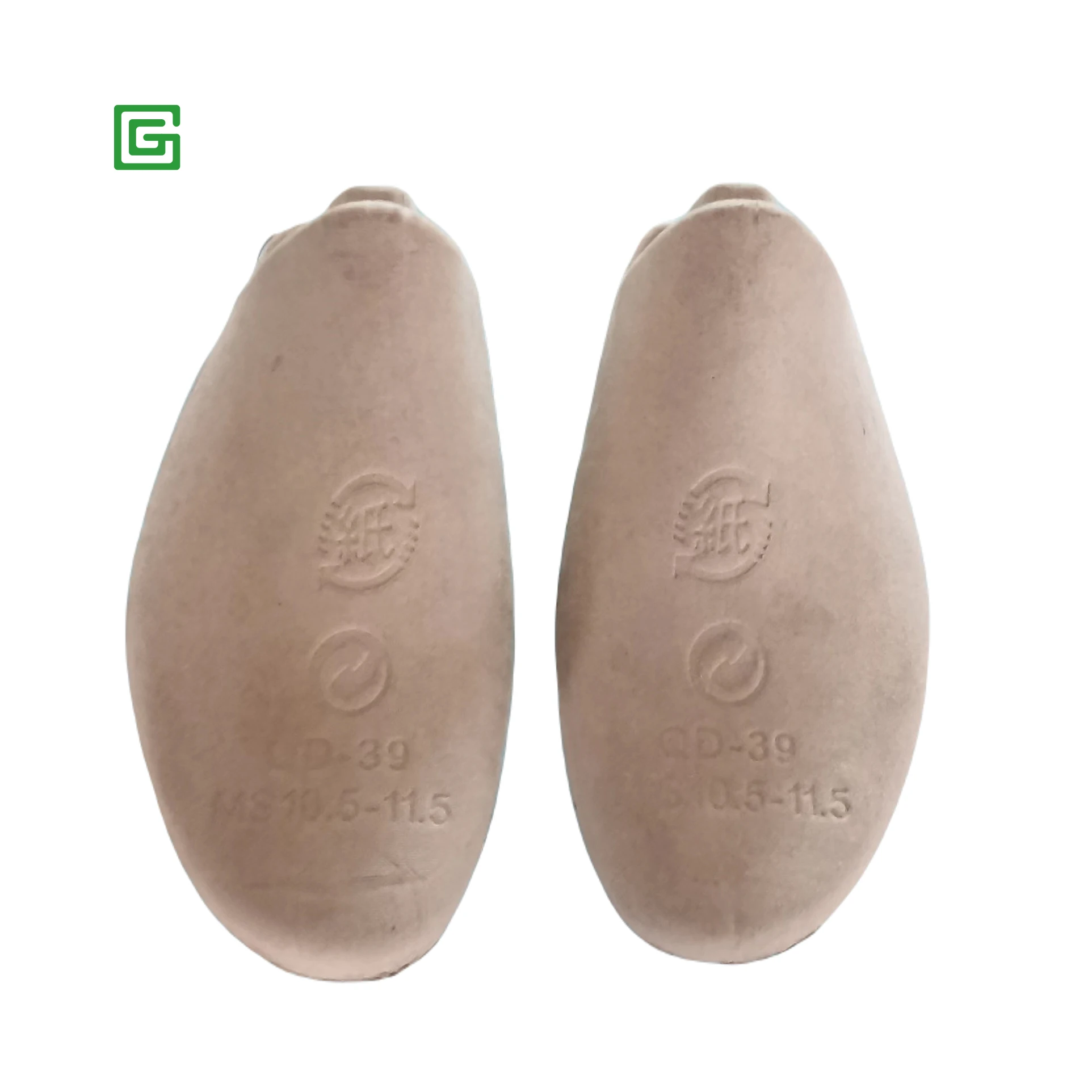 Biodegradable Custom Colors Shoe Trees Retail Molded Pulp Shoes Stretcher
