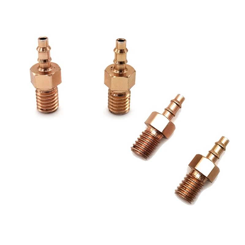 CNC Turning Part Male Tube Connector Pneumatic Brass Hose Fitting