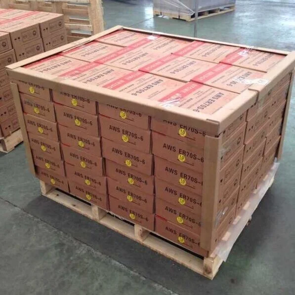 CO2 MIG Welding Wire AWS ER70S-6 0.8mm 1.2mm Copper Welding Wire Arame Para Solda Mig Welding Wire 1.2mm