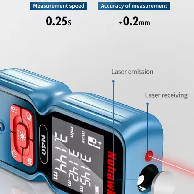 N40 50m Excellent handheld industrial laser level rangefinder Golf rangefinder products