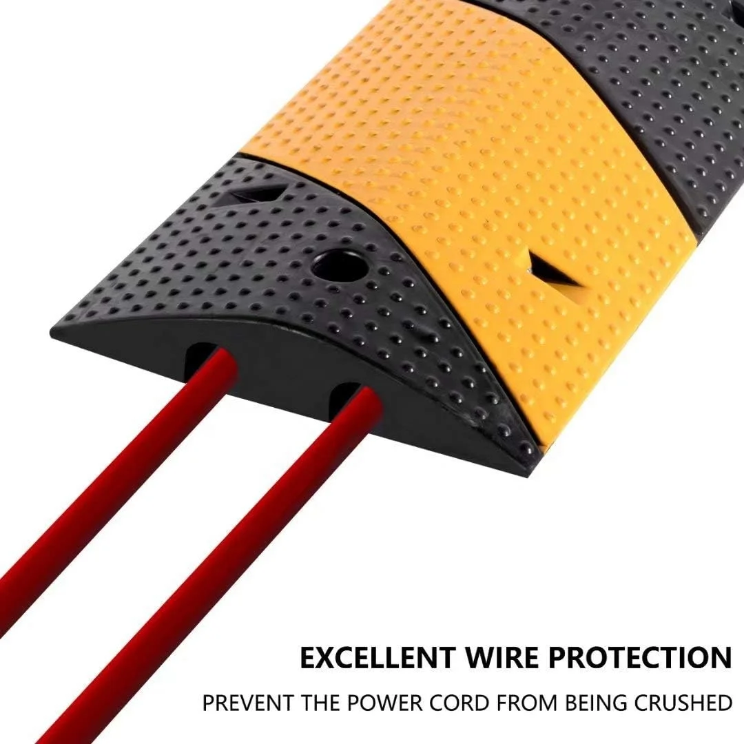 factory wholesale speed controller hump traffic road rubber speed bump for sale